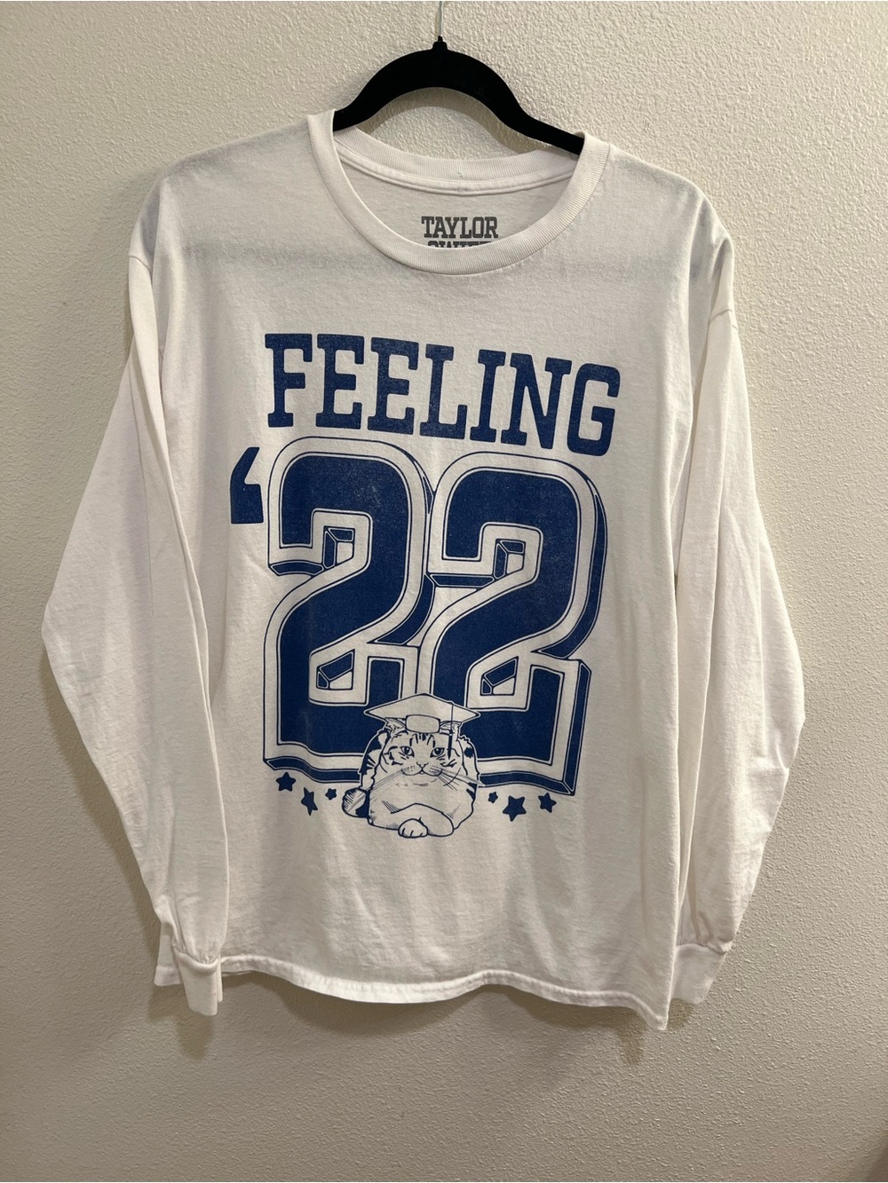 Official Taylor Swift 2022 Graduation Long Sleeve Tee Large